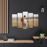 Parçalı Kanvas Tablo Model 2 – 70×100 cm dekor görünümü