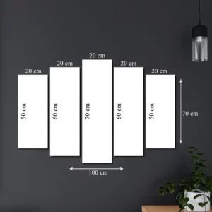 Parçalı Kanvas Tablo Model 2 – 70×100 cm parça ölçüleri