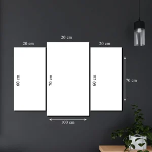 Parçalı Kanvas Tablo Model 3 – 70×100 cm parça ölçüleri