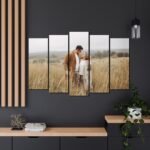 Parçalı Kanvas Tablo Model 5 – 100×150 cm dekor görünümü