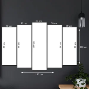 Parçalı Kanvas Tablo Model 5 – 100×150 cm parça ölçüleri