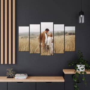 Parçalı Kanvas Tablo Model 6 – 80×130 cm dekor görünümü